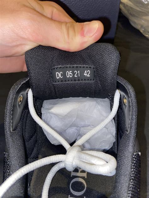 dior b30 authenticity check